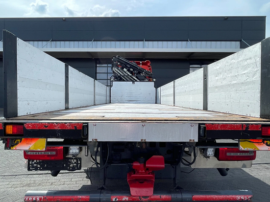 DAF CF510 8x2 - valník s hydraulickou rukou FASSI - 6