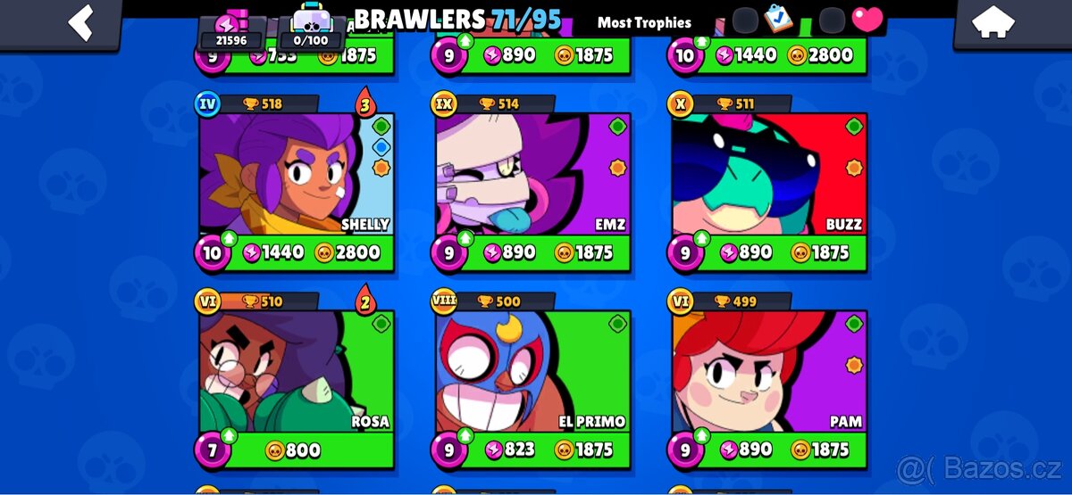 Brawl stars účet - 6