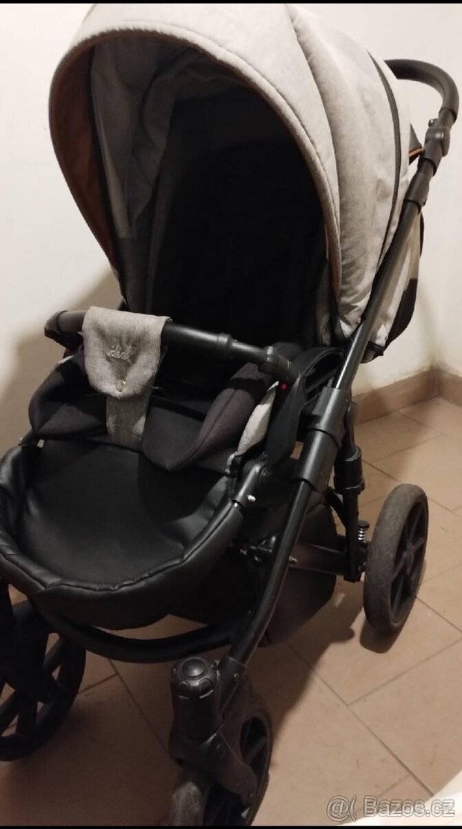 Prodám kočárek Bexa a Vajičko Cybex s redukci - 6