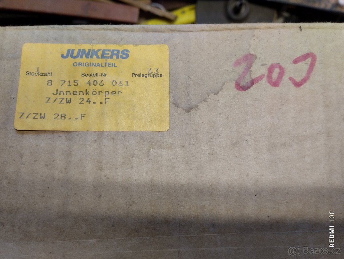 Junkers - kotlík do nástěnného kotle nový v originál krabici - 6