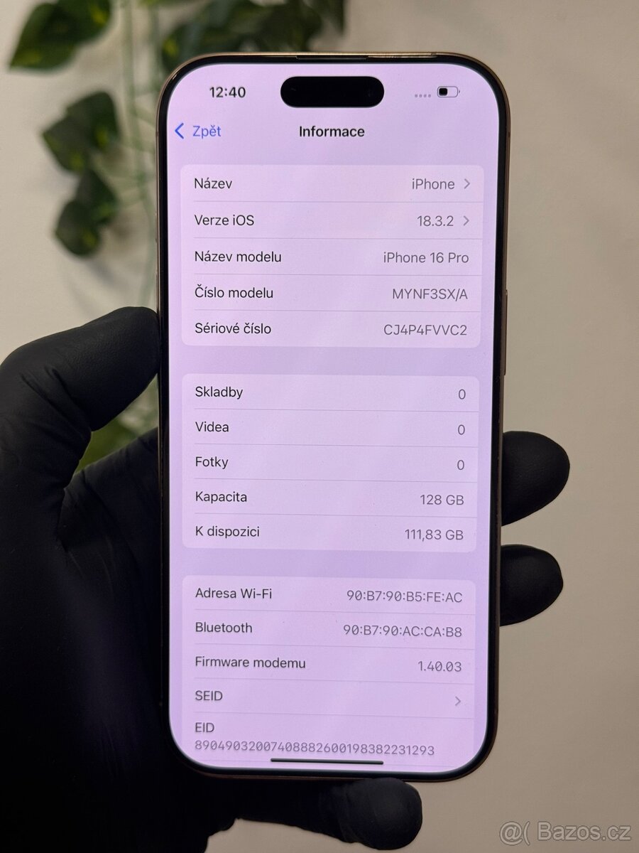 iPhone 16 Pro 128GB zlatý - 6
