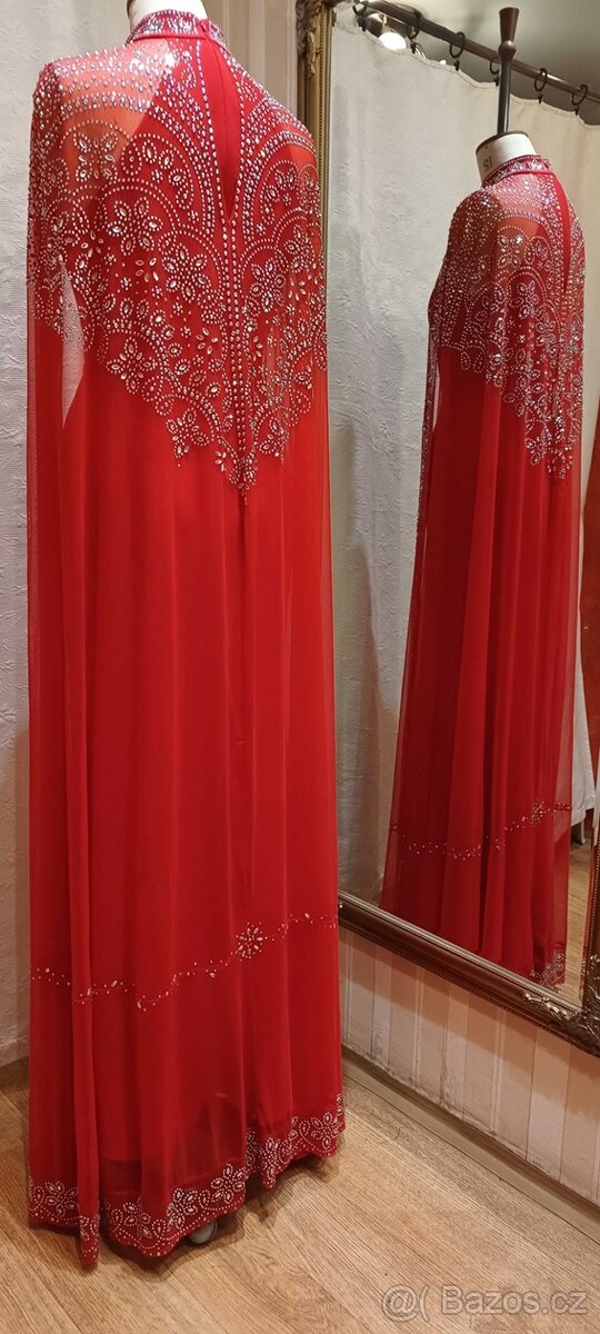 Večerní, plesové šaty vel. 38-40 - 6