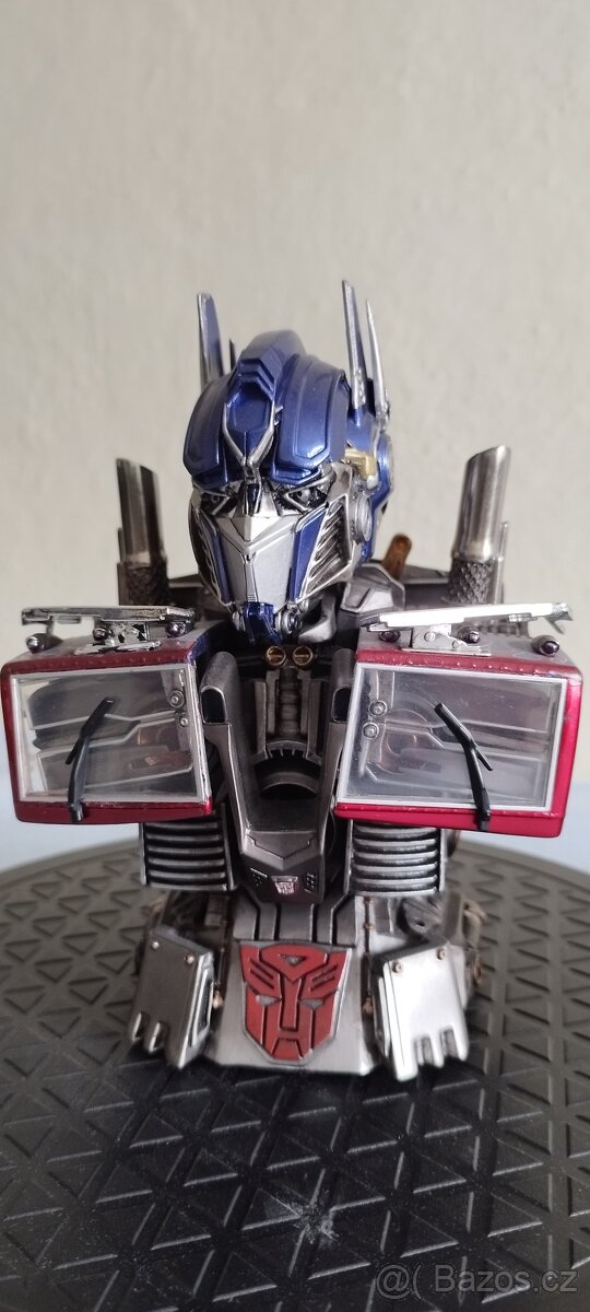Transformers 3-4: Optimus Prime busta výrobce Prime 1 studio - 6