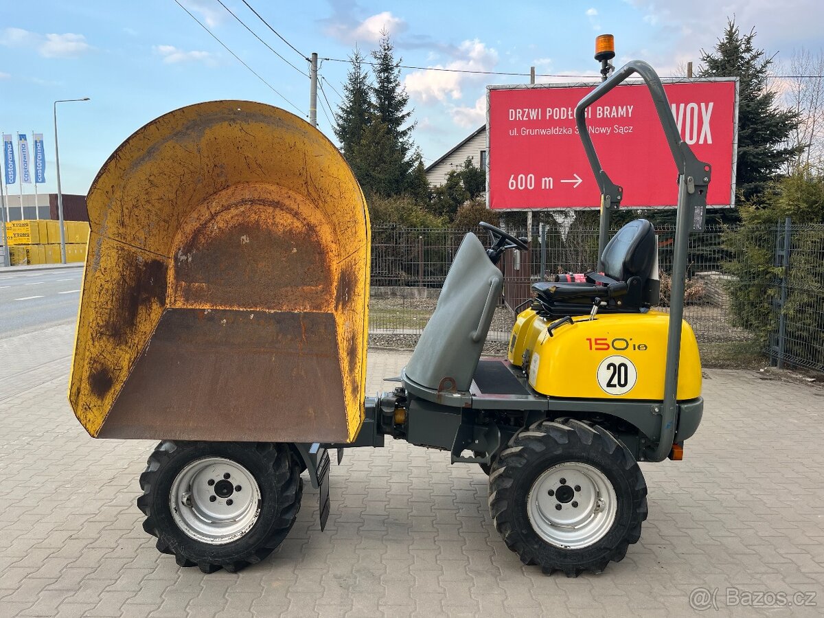 Dumper vyklápěcí Wacker Neuson 1501, 698mth, Thwaites Terex - 6