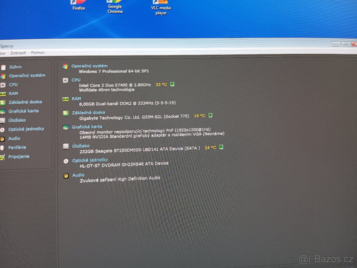 PC - deska: Gigabyte G33M-S2L - 6