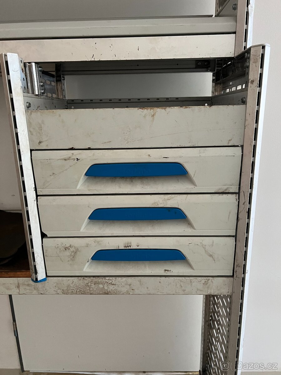 HLINÍKOVÝ REGÁL DO DODÁVKY 177x120x38cm - 6