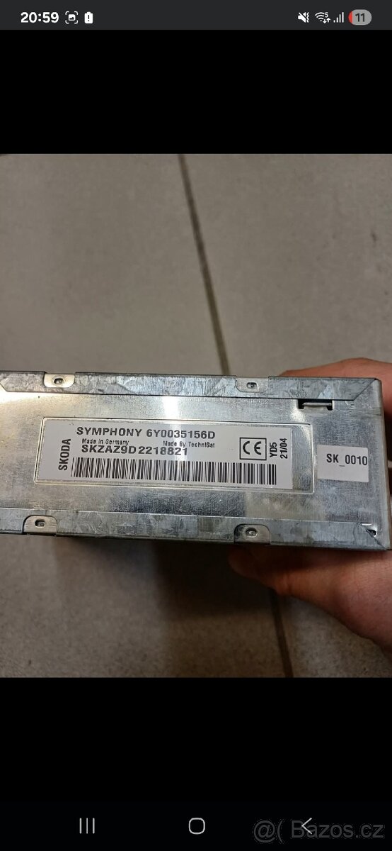 Autorádio Škoda Symphony - 6