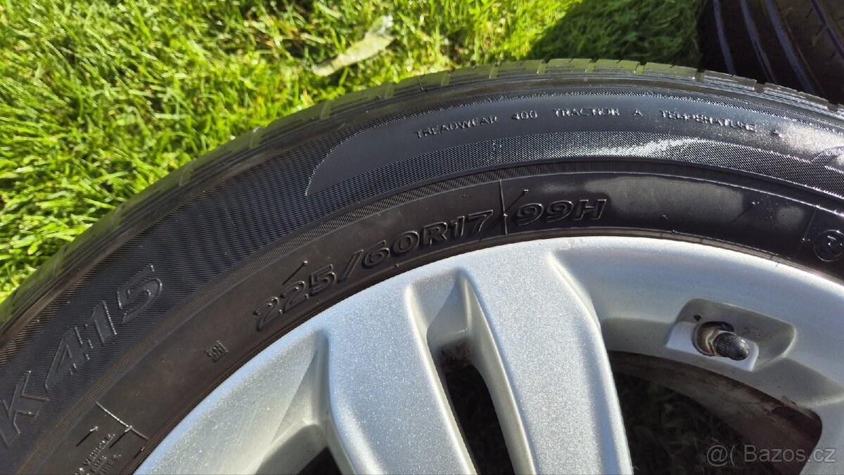 ALU 17" Kia 5x114,3, 225x60 R17, LETNÍ - 6