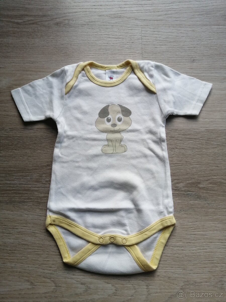 KRAŤÁSKY, KALHOTY, BODÝČKA VE VELIKOSTI CCA 68 - 6