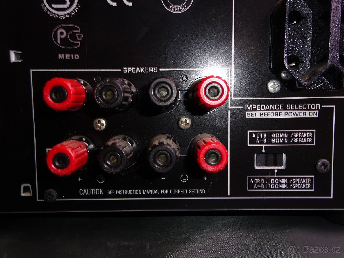 stereo receiver / zesilovač YAMAHA RX-497 - 6