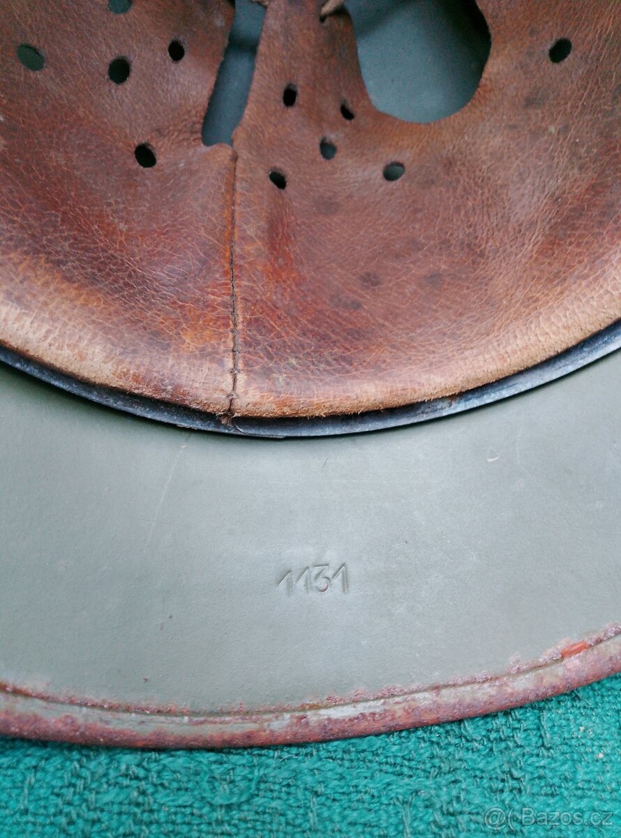 Německá helma M40-Zimmerit kamuflage - 6