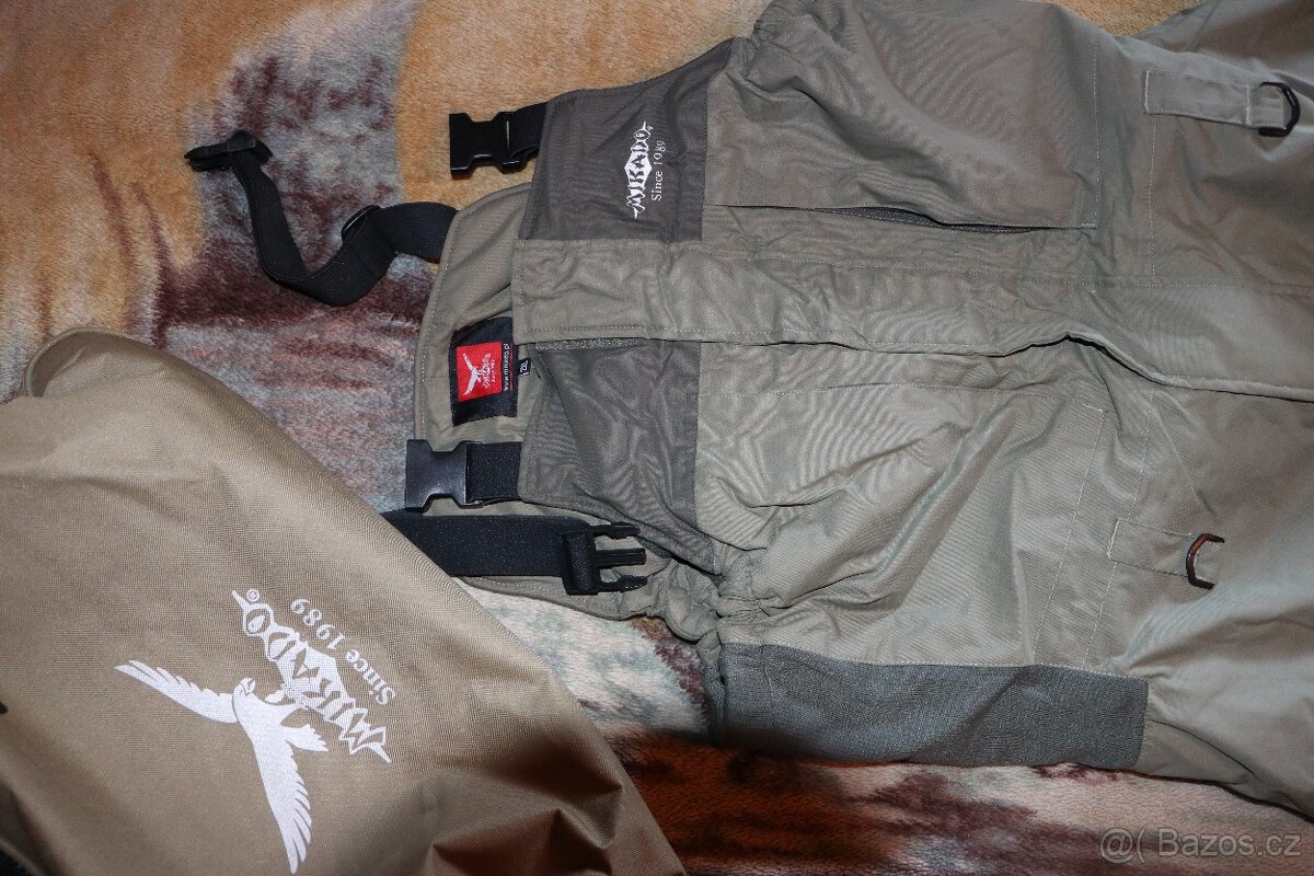 Prodám kalhoty z obleku FOX RAGE Dvoudílný Oblek Winter Suit - 6