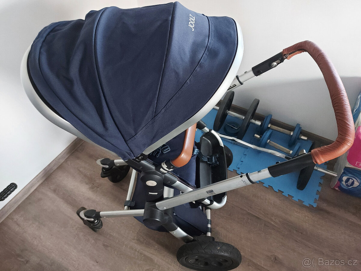 Kočárek modrý JOOLZ + autosedačka vajíčko - 6