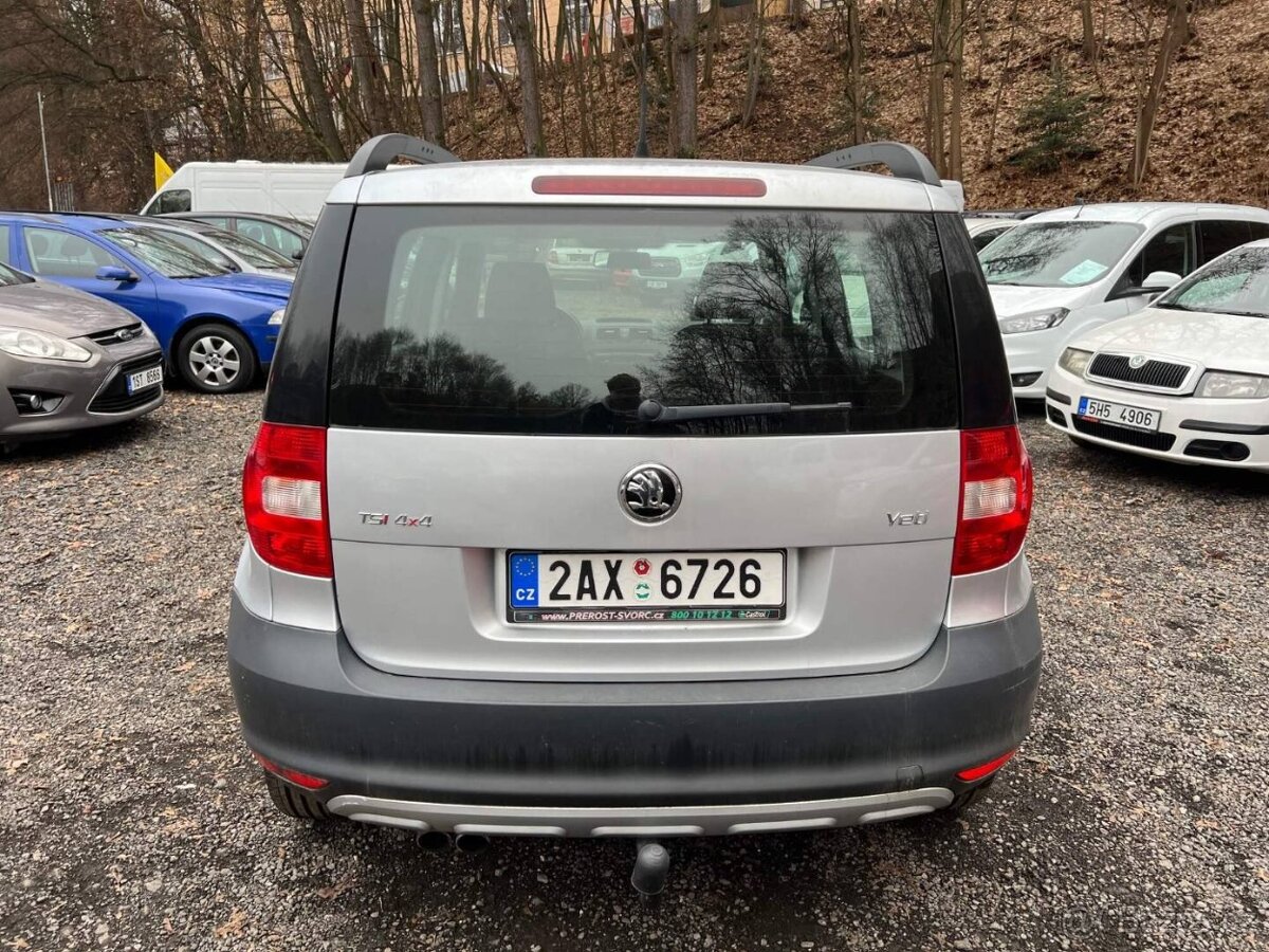 Škoda Yeti 1.8 TSI 118kW 4x4 tažné klima 2012 nové ČR - 6