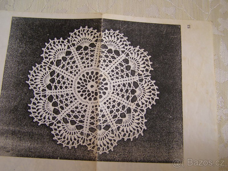 Návody na ručně háčkovné dečky, 10ks - 6