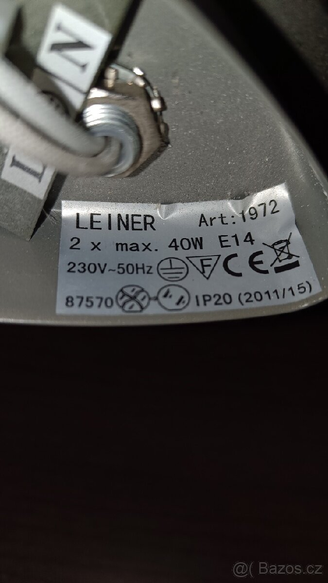 Stropní, nástěnné světlo Leiner - 6