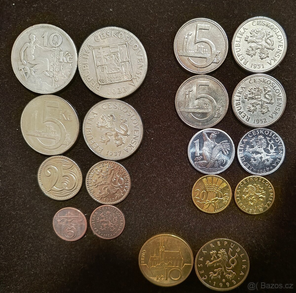 NAJVZÁCNEJŠIE ČESKOSLOVENSKÉ MINCE REPLIKY - 6