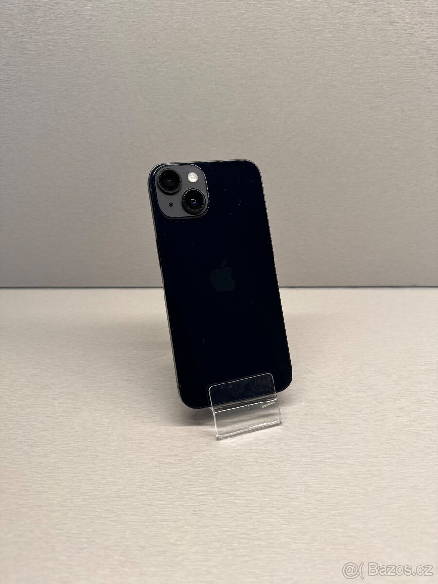 APPLE IPHONE 14 128GB - ČERNÝ,BATERIE 97%,ZÁRUKA - 6