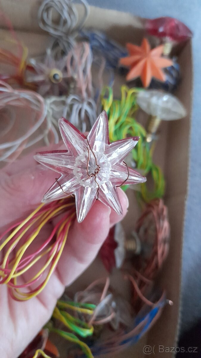 Retro vánoční světýlka na stromek - 6