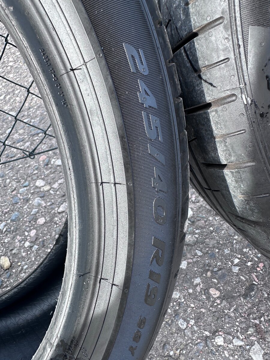 Pirelli P Zero 2ks 275/35/19 a 2ks 245/40/19 - letni - 6