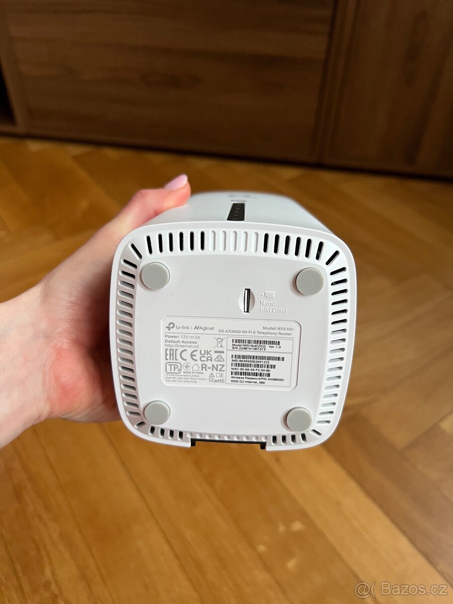 Modem TP-Link NX510v 5G O2 5G Box - 6