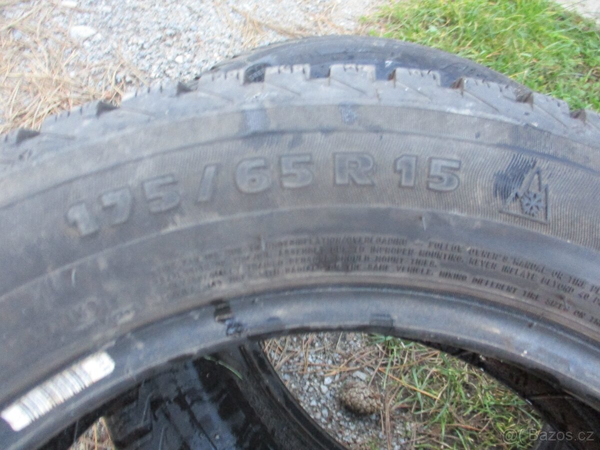 Pneu zimní 175/65 R15 2ks v Lužnice - 6