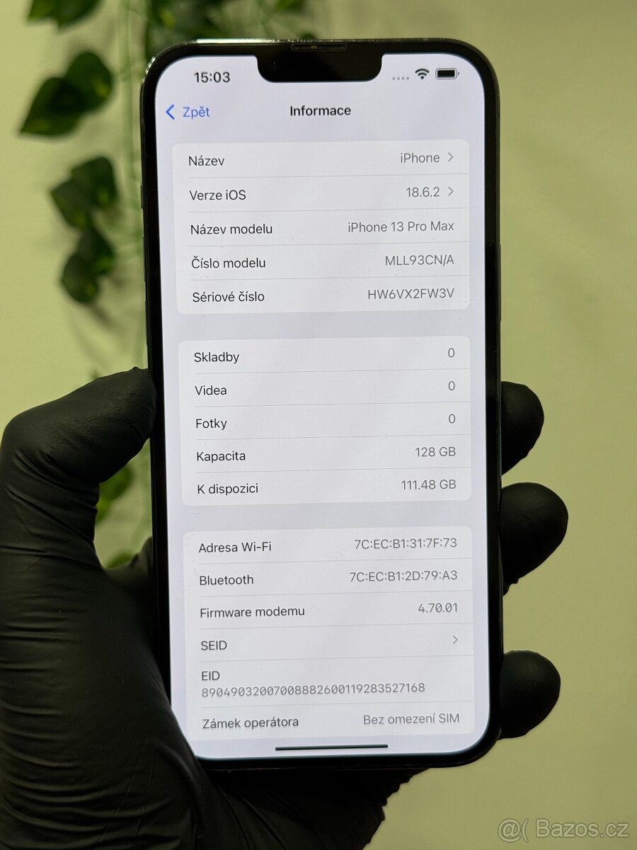 iPhone 13 Pro Max 128GB modrý - 6