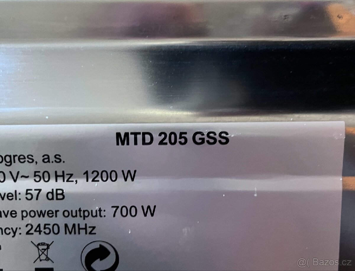 Mikrovlnná trouba ECG s grilem - 6