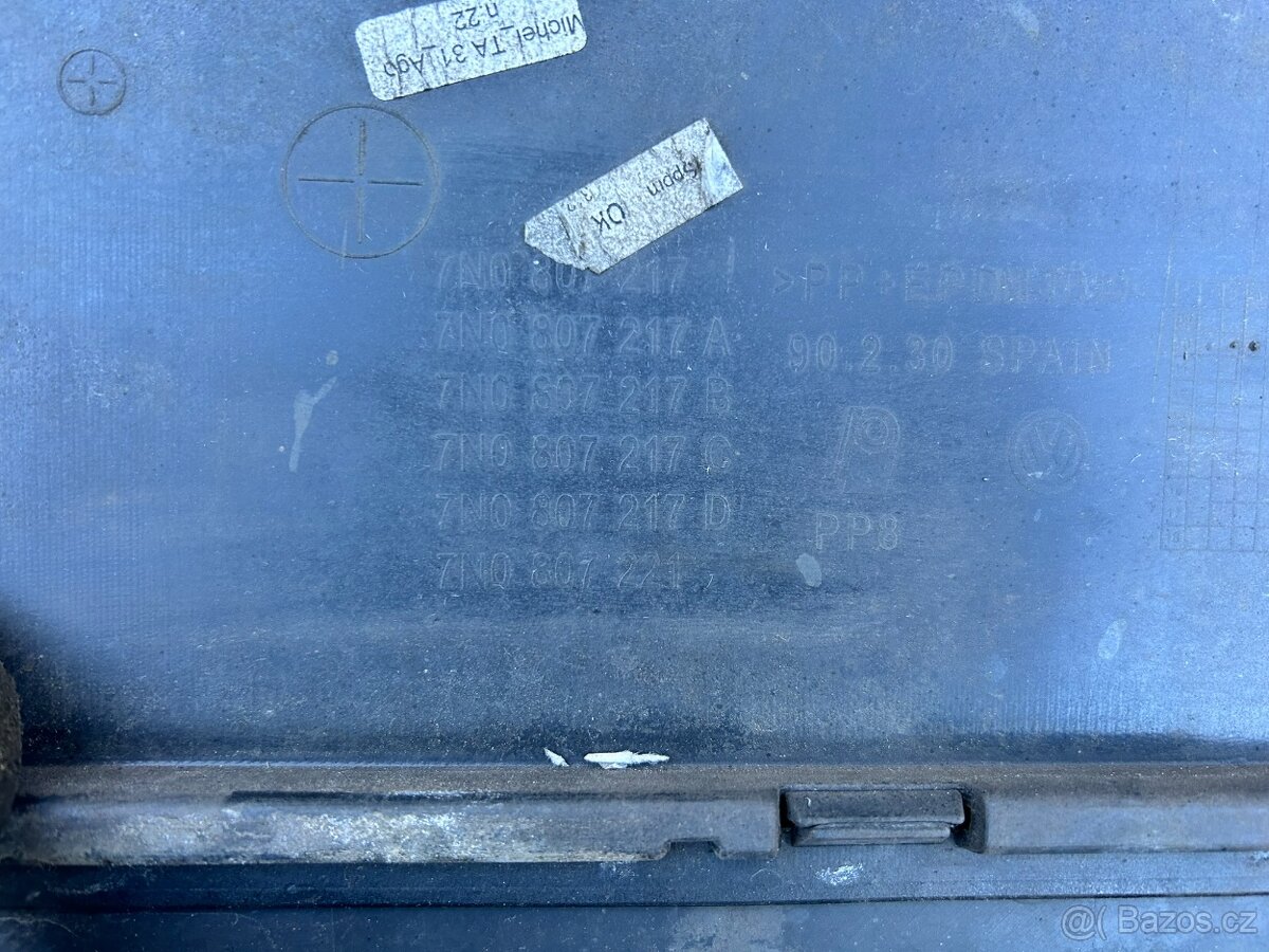 Přední nárazník VW Sharan 7N - 6