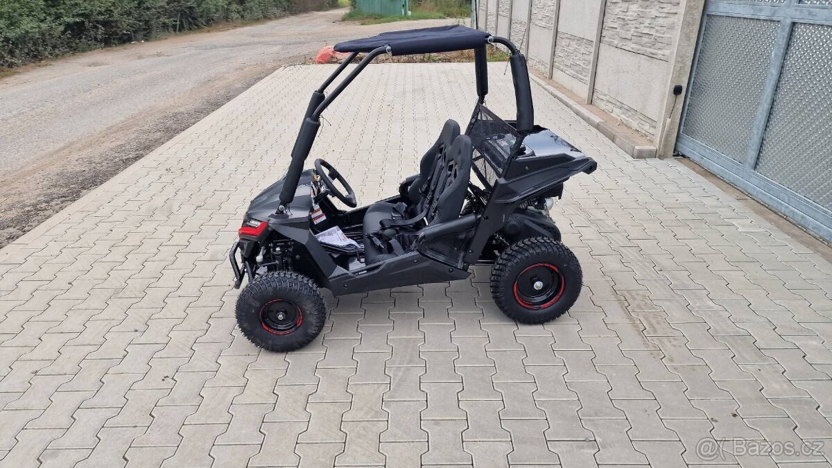 Buggy MiniRocket Cheetah 163ccm Mini 5-10let, Červ - 6