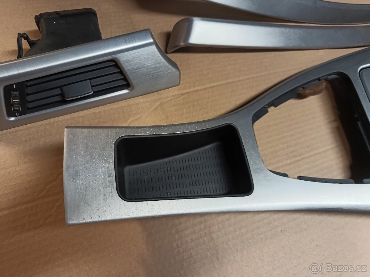 interiér dekor lišty pro Bmw e91 a e90 - kartáčovaný hliník - 6
