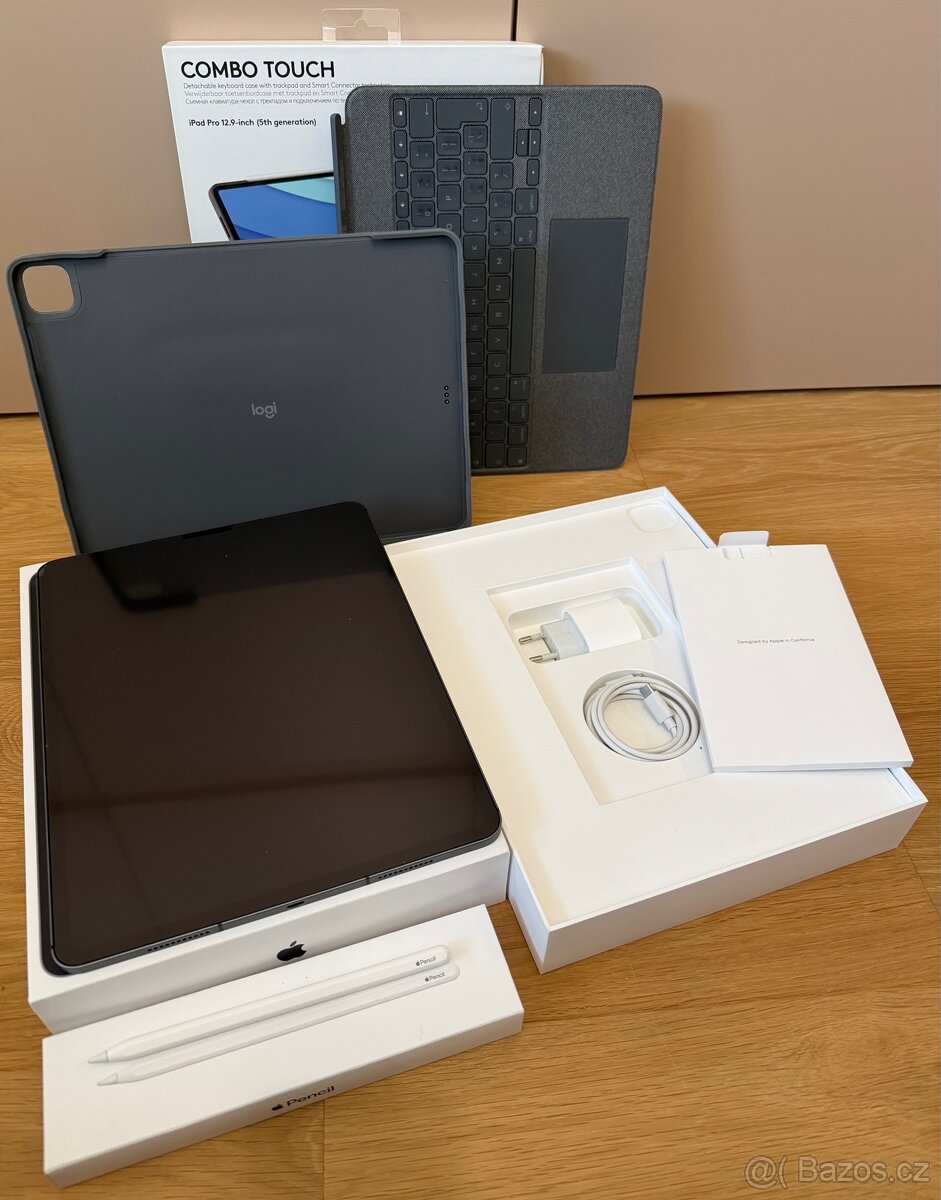 Apple iPad Pro 12.9 M1 Cellular 128 GB SG, Pencil, kláv. - 6