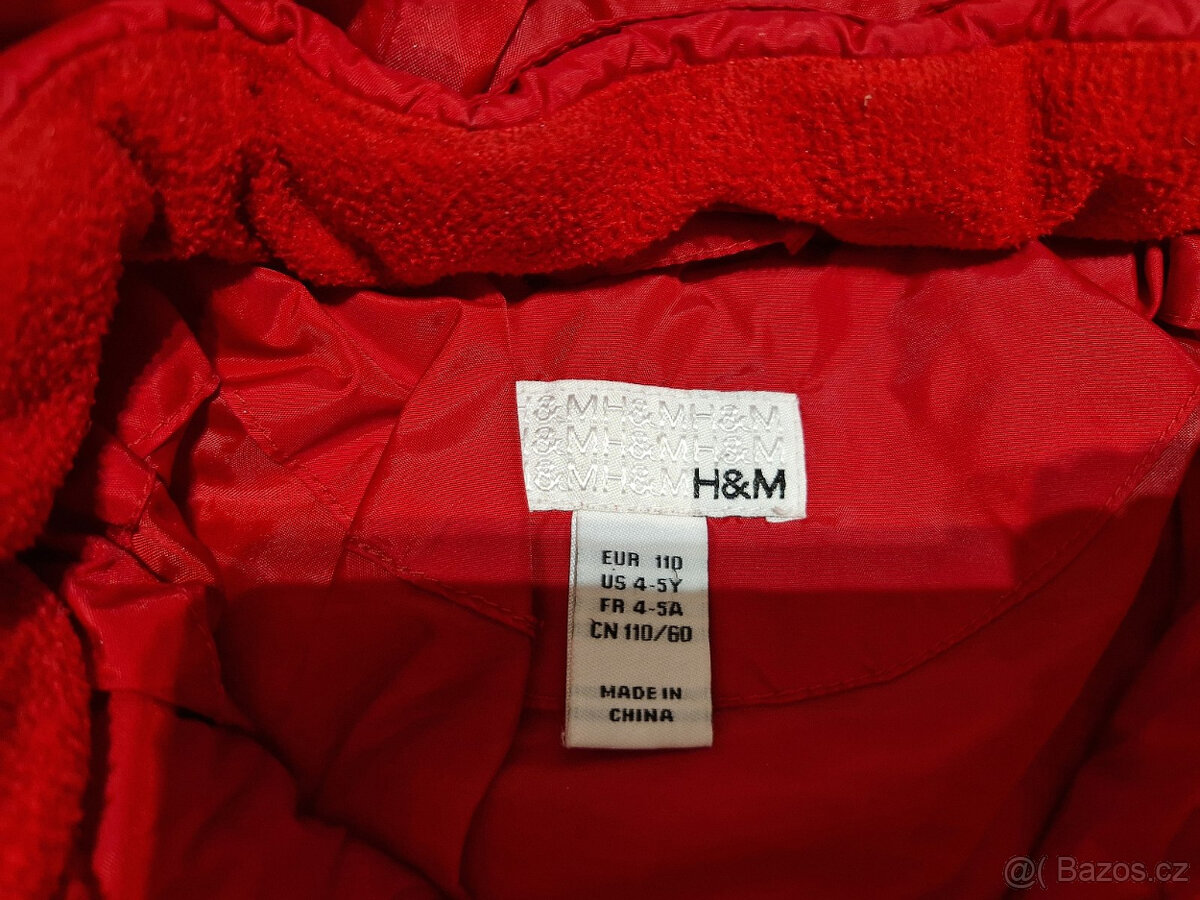 Zimní bunda HM vel. 110 - 6