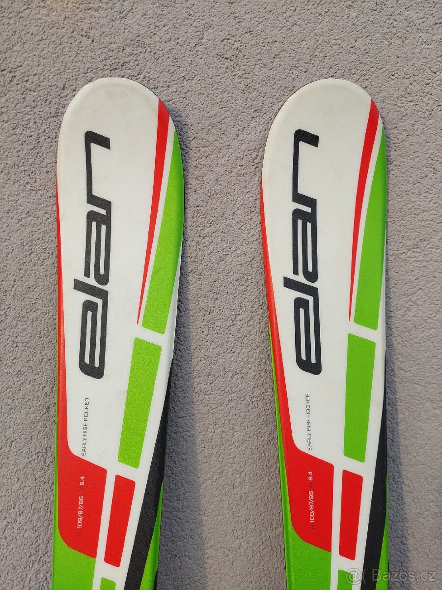 Lyže ELAN RACE, 130 cm + lyžáky NORDICA - 6