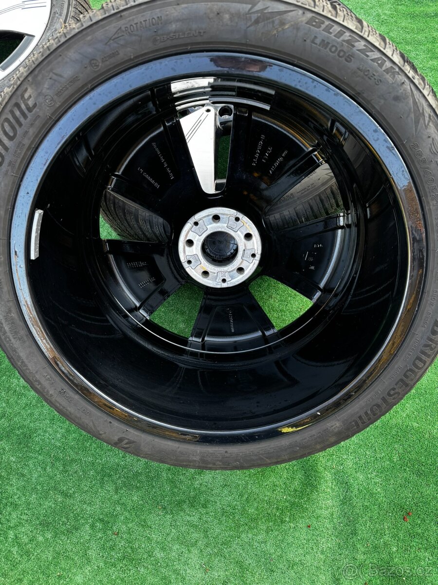 Originál alu kola Mercedes EQS X297 R21 zimní - 6