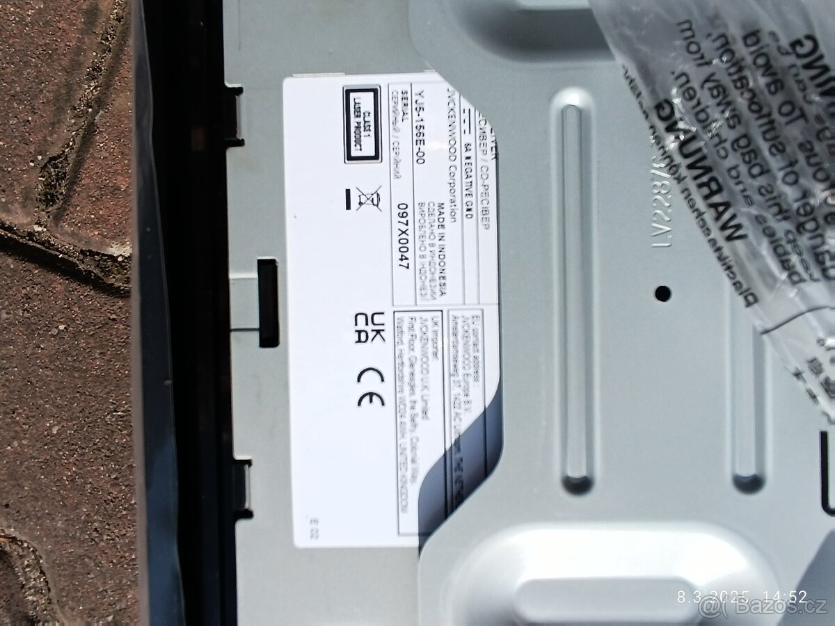 autorádio JVC KW-863BT, nové - 6