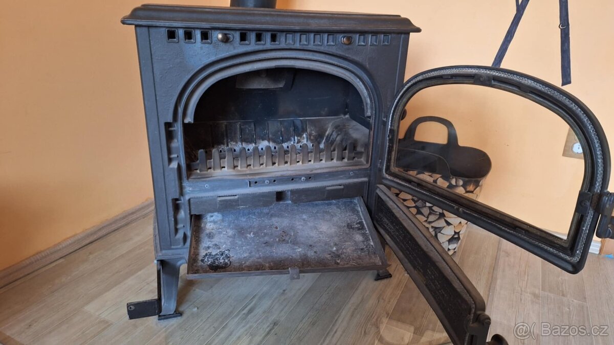 Litinová krbová kamna SAYE 92 s prislusenstvim - 6