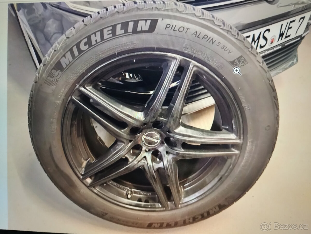 MERCEDES SUV Winterwheels Michelin 235/55 R18 ALU 8x18 - 6