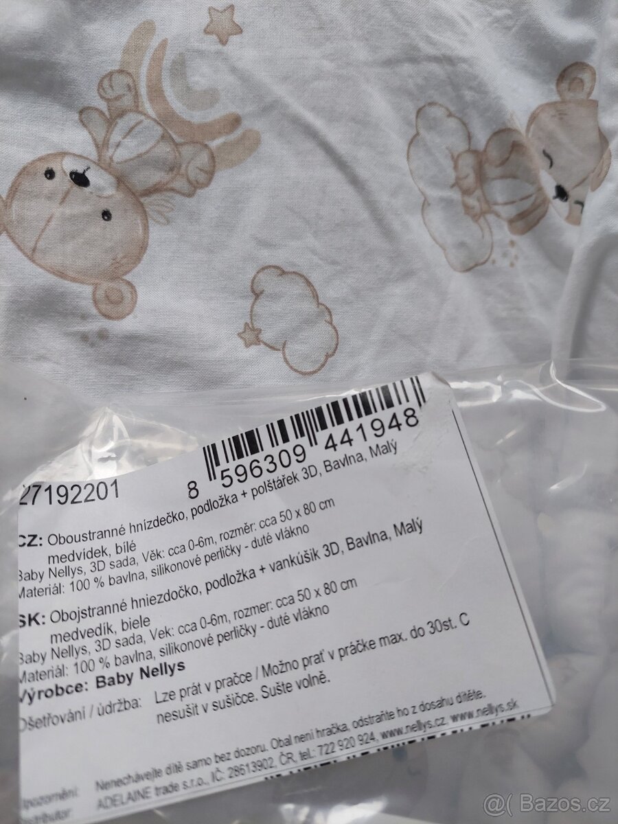 HNÍZDEČKO s podložkou a polštářkem JEN VYZKOUŠENÉ - 6