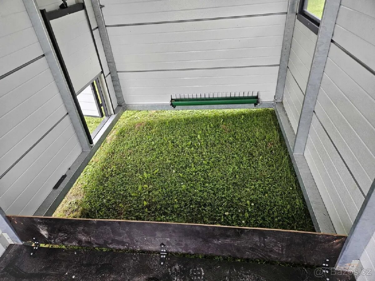 Mobilní kurník zateplený 4x2,1x2m - 6