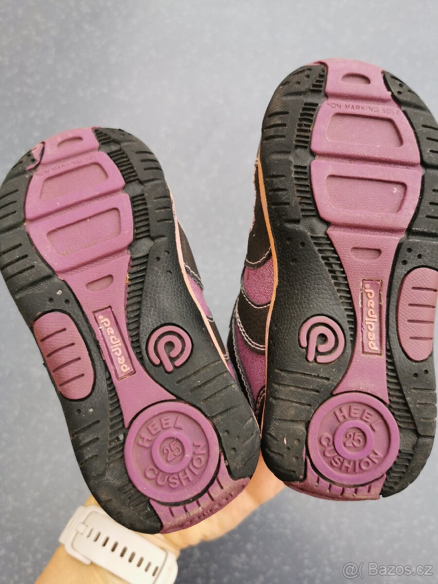 Kotníčkové dětské boty PEDIPED 25, celokožené - 6