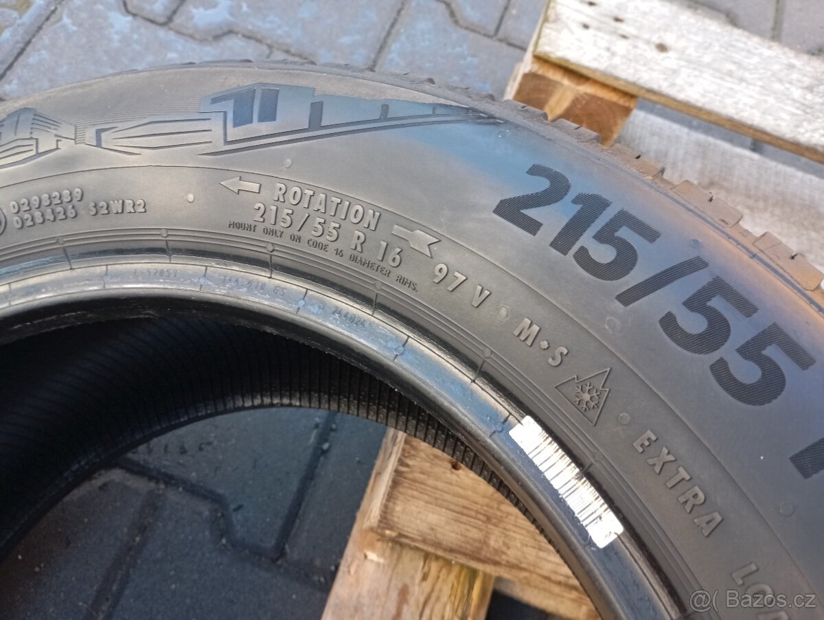 215/55/16 celoroční pneu continental - 6