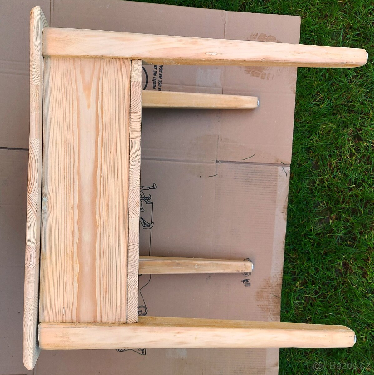 Stolička (štokrle) renovovaná 47x47x50cm - 6