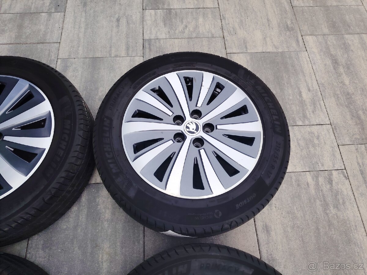 Alu kola Škoda 5x112 R17 DRACON - Škoda Superb III - 6