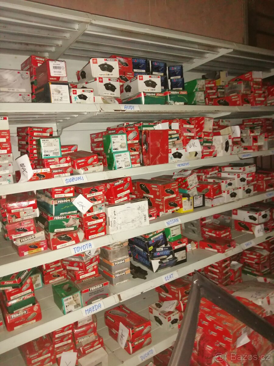 Brzdové obložení Ferodo, kotouče a desky - 6