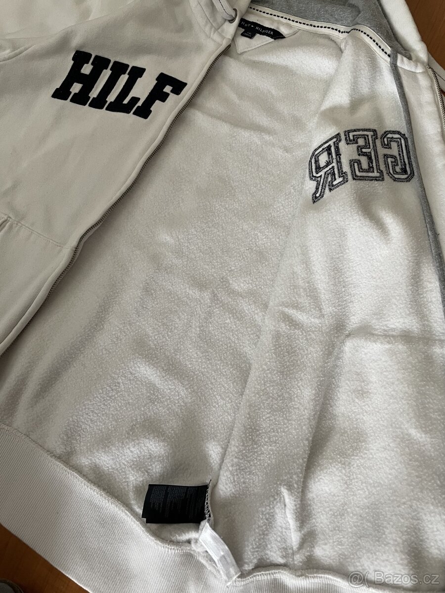 mikina Tommy Hilfiger pánská bílá - 6