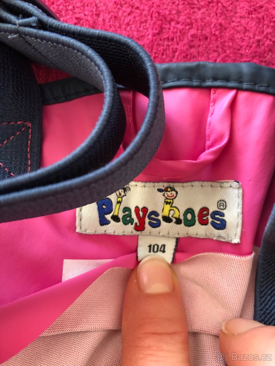 Detske kalhoty do deste s laclem, 104 - 6