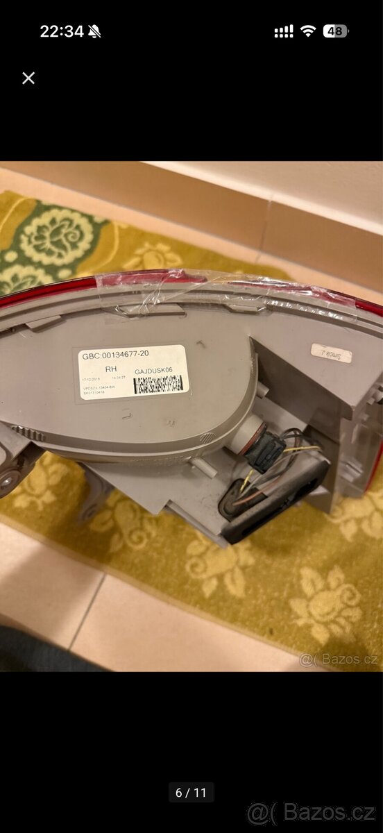 Zadní světlo octavia 3 combi pravé - 6