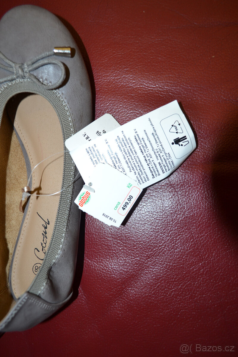 Nové balerínky vel.38 - 6