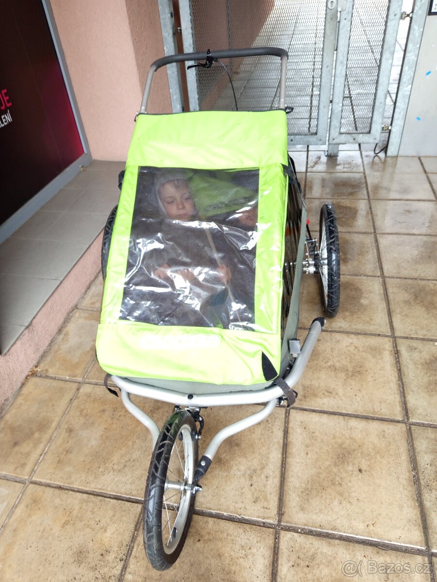 Kočárek za kolo pro dva CROOZER - 6